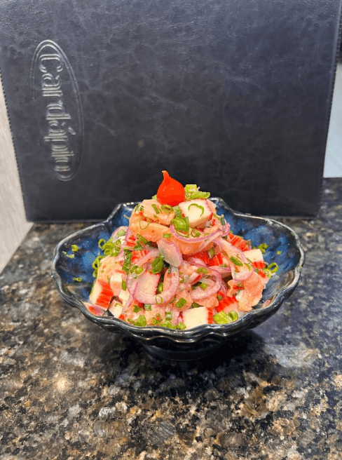 Ceviche com Kani
